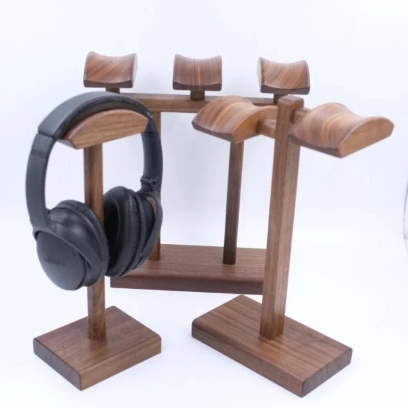 Deskoze Rekke Walnut Multi-Headphone Stand by Deskoze, view 2