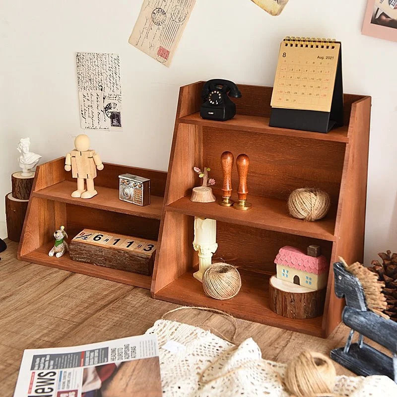 Deskoze Hylle Solid Wood Desktop Shelf by Deskoze
