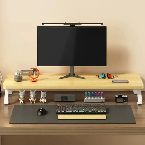 Deskoze Bolge Curved-Leg Monitor Shelf by Deskoze, view 2