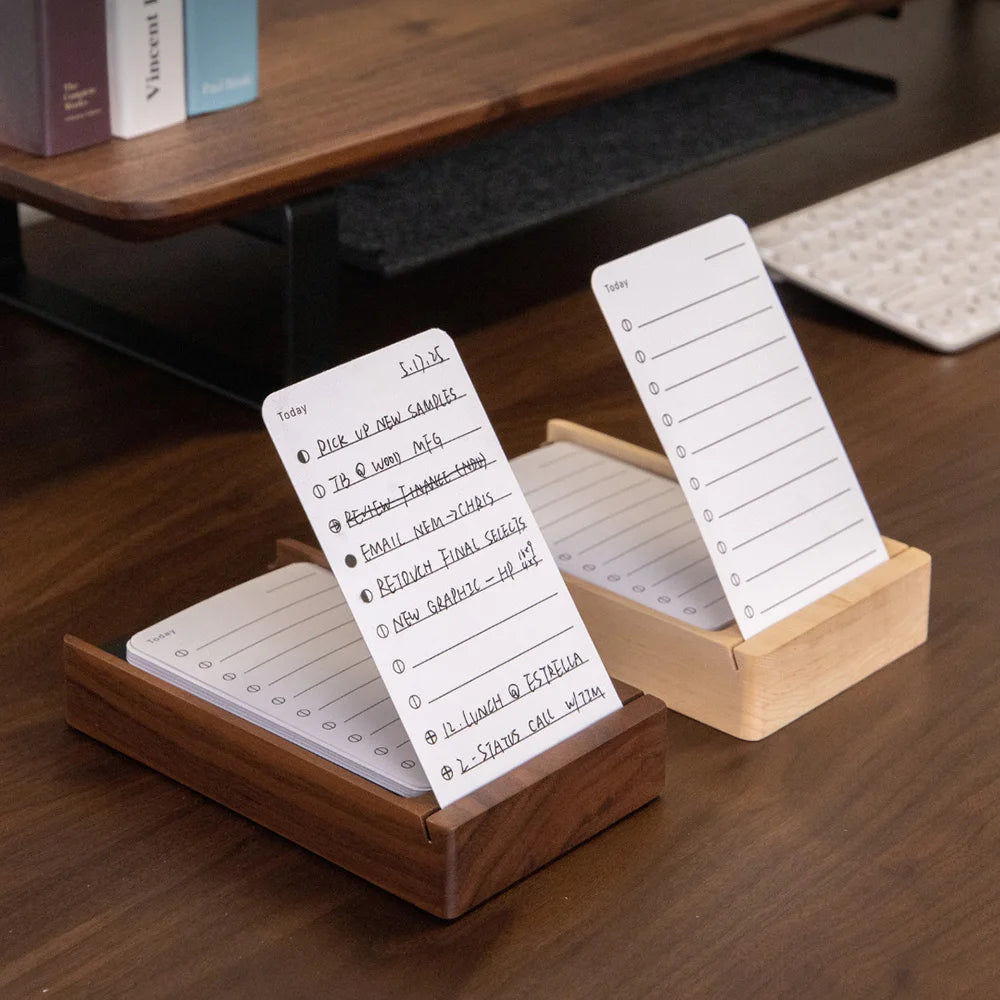 Deskoze Liste Walnut Daily Planner Stand by Deskoze, view 3