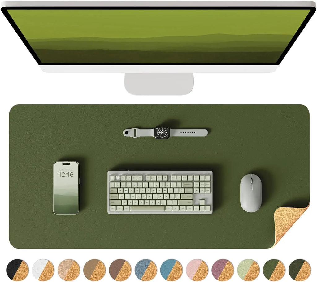 Deskoze Farge Two-Tone Reversible Desk Mat by Deskoze, view 5