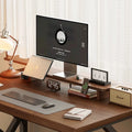 Deskoze Lag Modular Walnut Monitor Riser by Deskoze