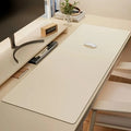 Deskoze Sand Vegan Leather Desk Mat by Deskoze
