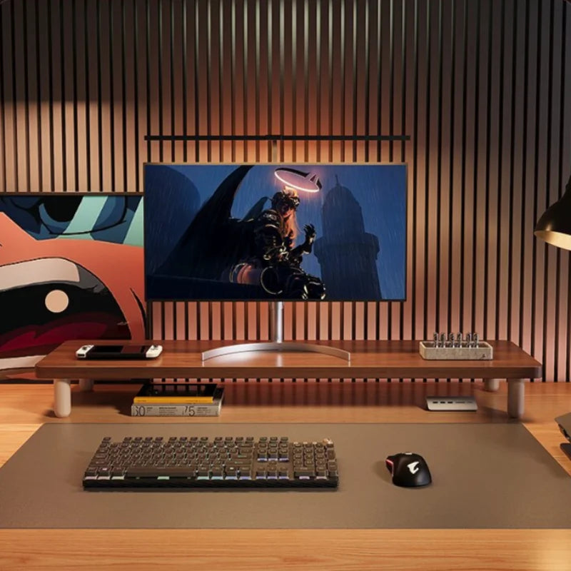 Deskoze Fjell Thick-Top Monitor Riser by Deskoze