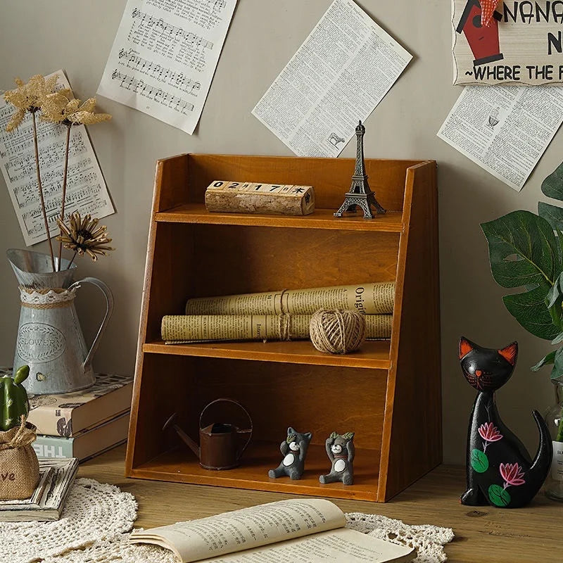 Deskoze Hylle Solid Wood Desktop Shelf by Deskoze, view 3