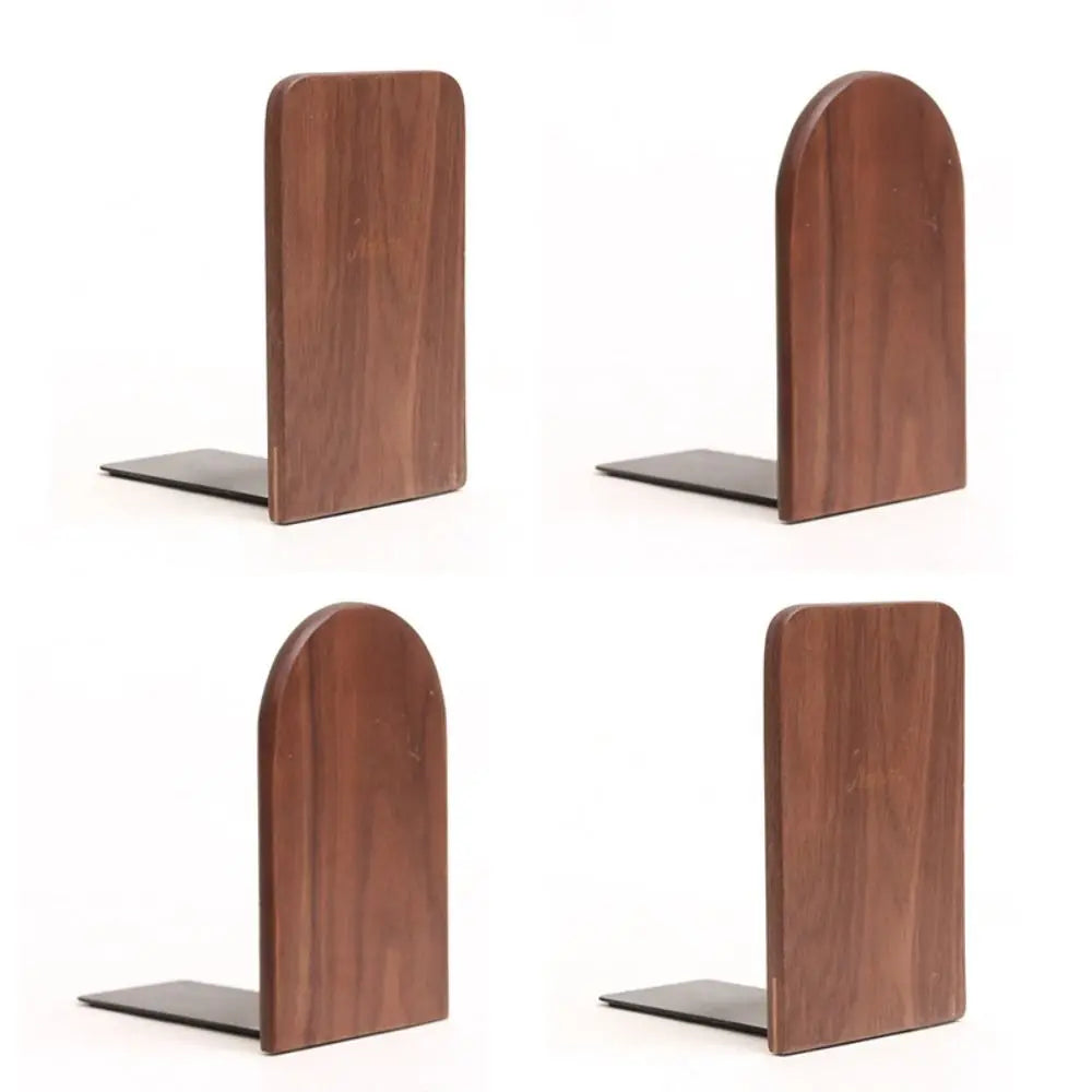 Deskoze Bok Arched Solid Wood Bookends by Deskoze, view 2