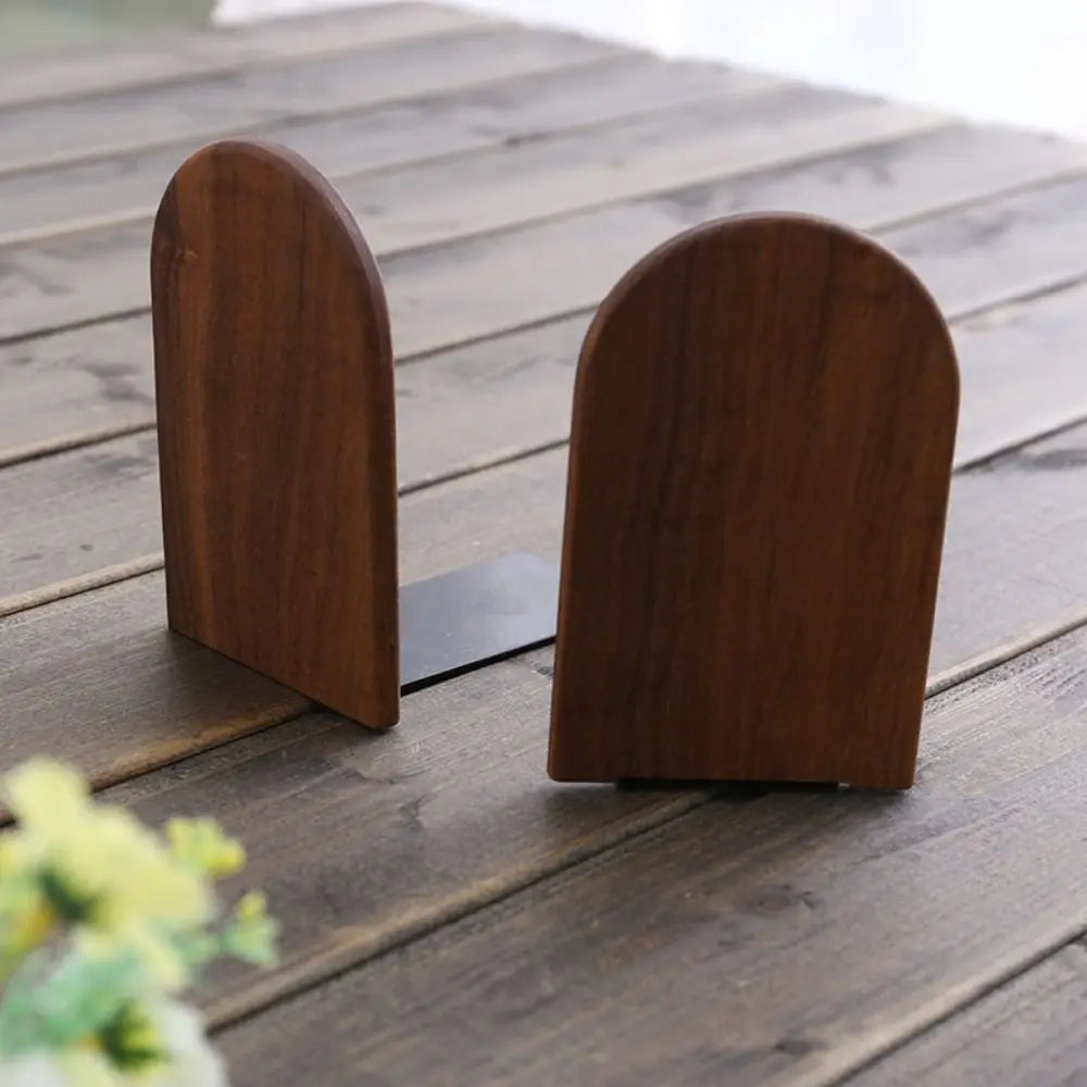 Deskoze Bok Arched Solid Wood Bookends by Deskoze, view 3