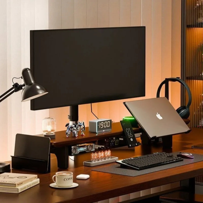 Deskoze Kvist Modular Walnut Desk Shelf by Deskoze, view 2