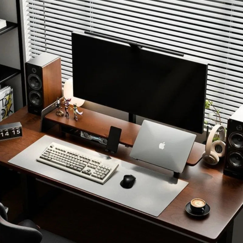 Deskoze Kvist Modular Walnut Desk Shelf by Deskoze
