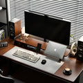 Deskoze Kvist Modular Walnut Desk Shelf by Deskoze