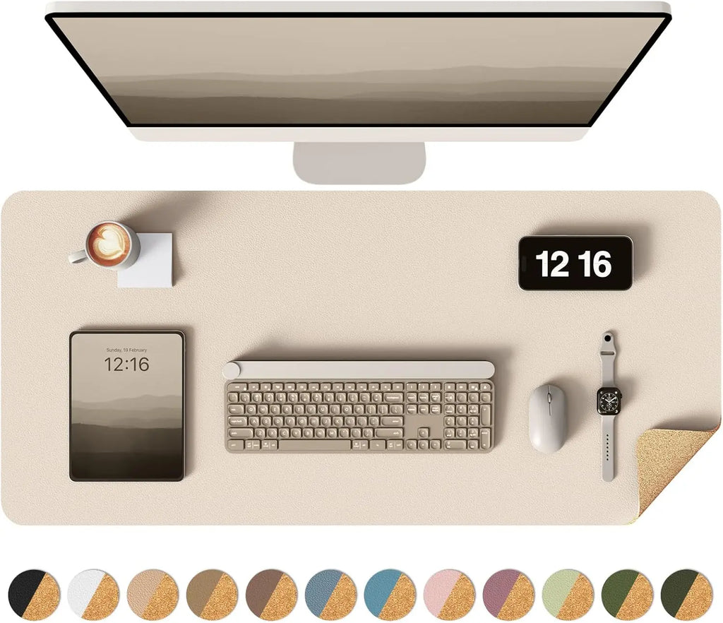 Deskoze Farge Two-Tone Reversible Desk Mat by Deskoze, view 2