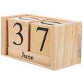 Deskoze Dag Wooden Block Calendar by Deskoze