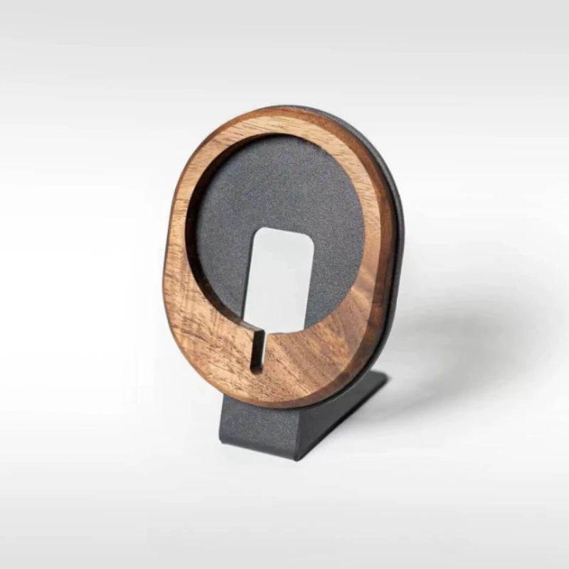 Deskoze Maane Walnut Magnetic Charger Stand by Deskoze, view 2