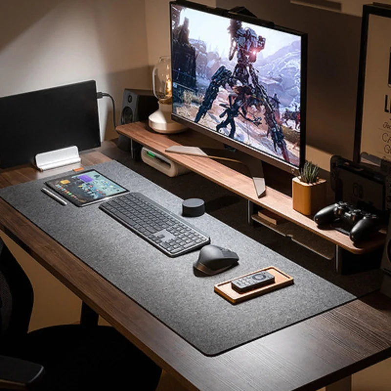 Deskoze Ull Wool Felt Desk Mat by Deskoze