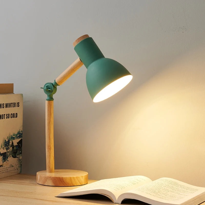 Deskoze Glod Wooden Arm Desk Lamp by Deskoze