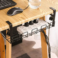Deskoze Spor No-Drill Steel Cable Tray by Deskoze