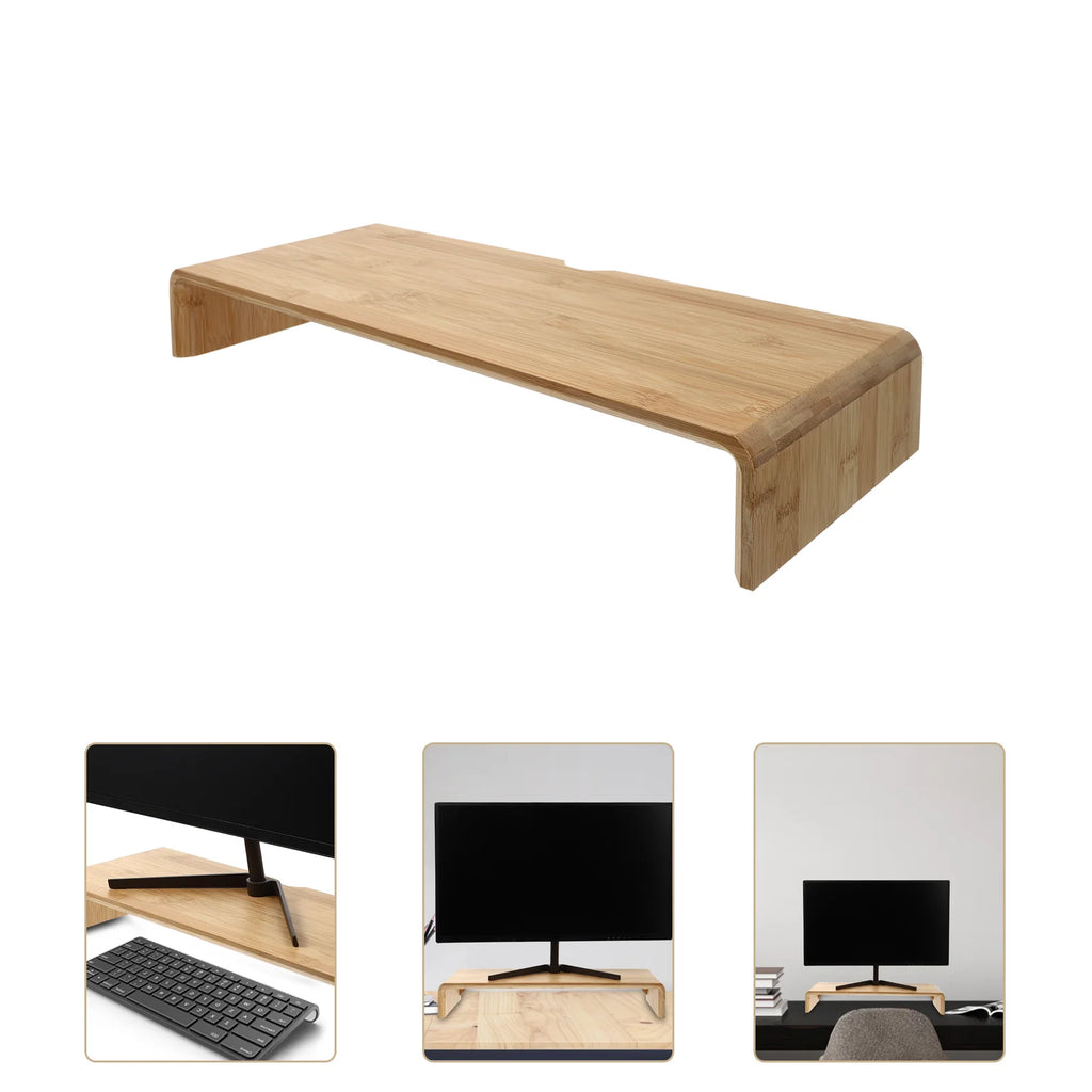 Deskoze Strand Bamboo Monitor Stand by Deskoze, view 4