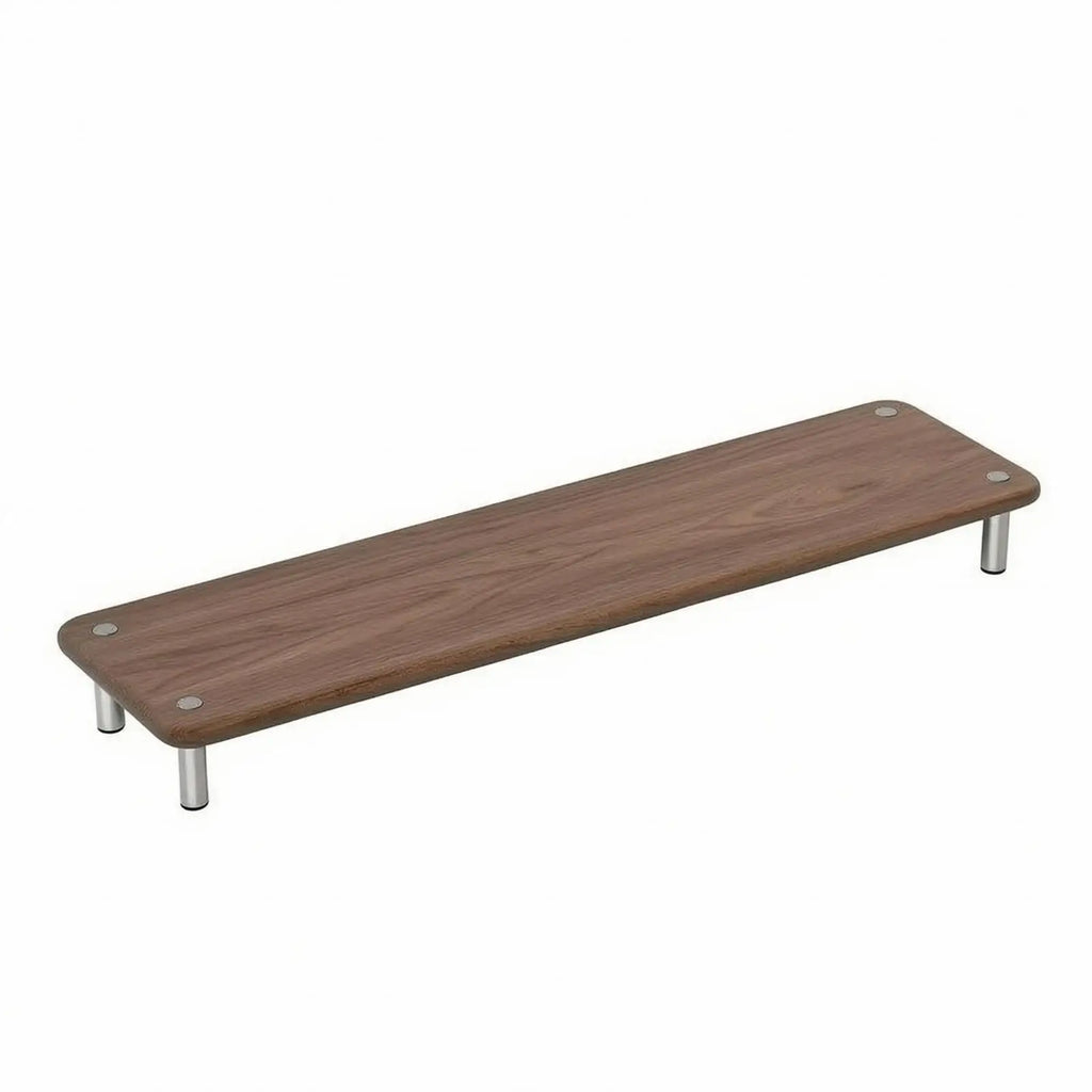 Deskoze Ro Walnut Floating Monitor Shelf by Deskoze, view 2