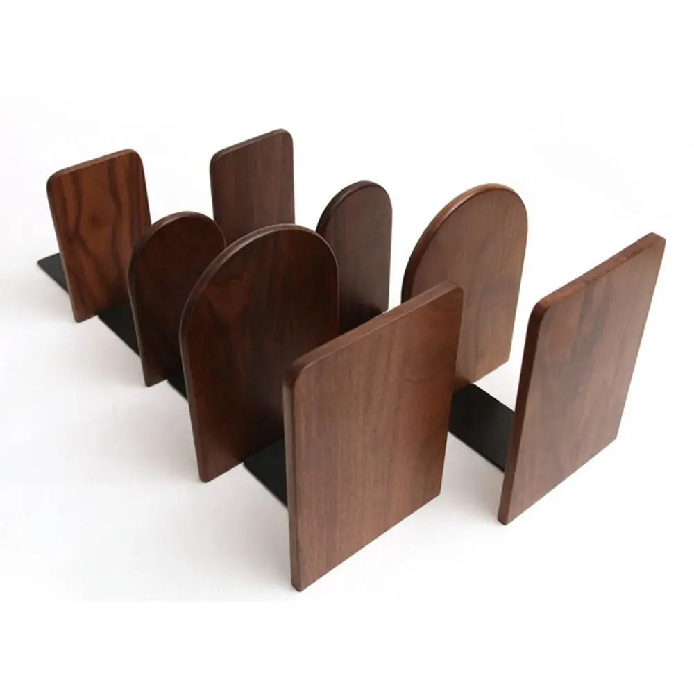 Deskoze Bok Arched Solid Wood Bookends by Deskoze, view 4
