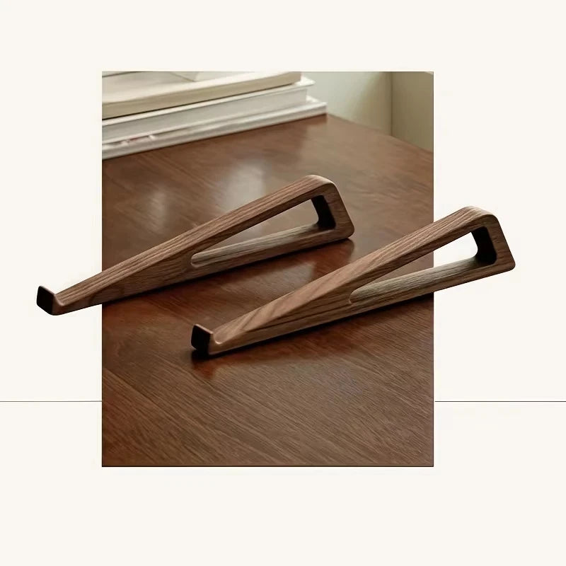 Deskoze Bris Walnut Folding Laptop Stand by Deskoze, view 2
