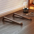 Deskoze Bris Walnut Folding Laptop Stand by Deskoze