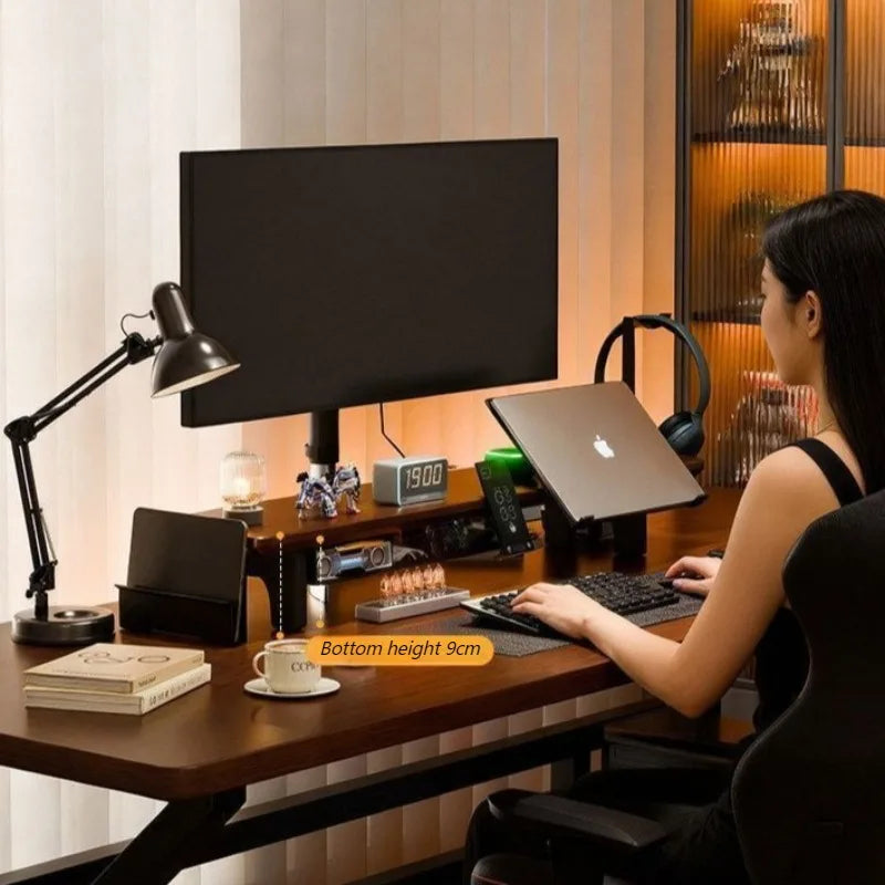 Deskoze Kvist Modular Walnut Desk Shelf by Deskoze, view 4