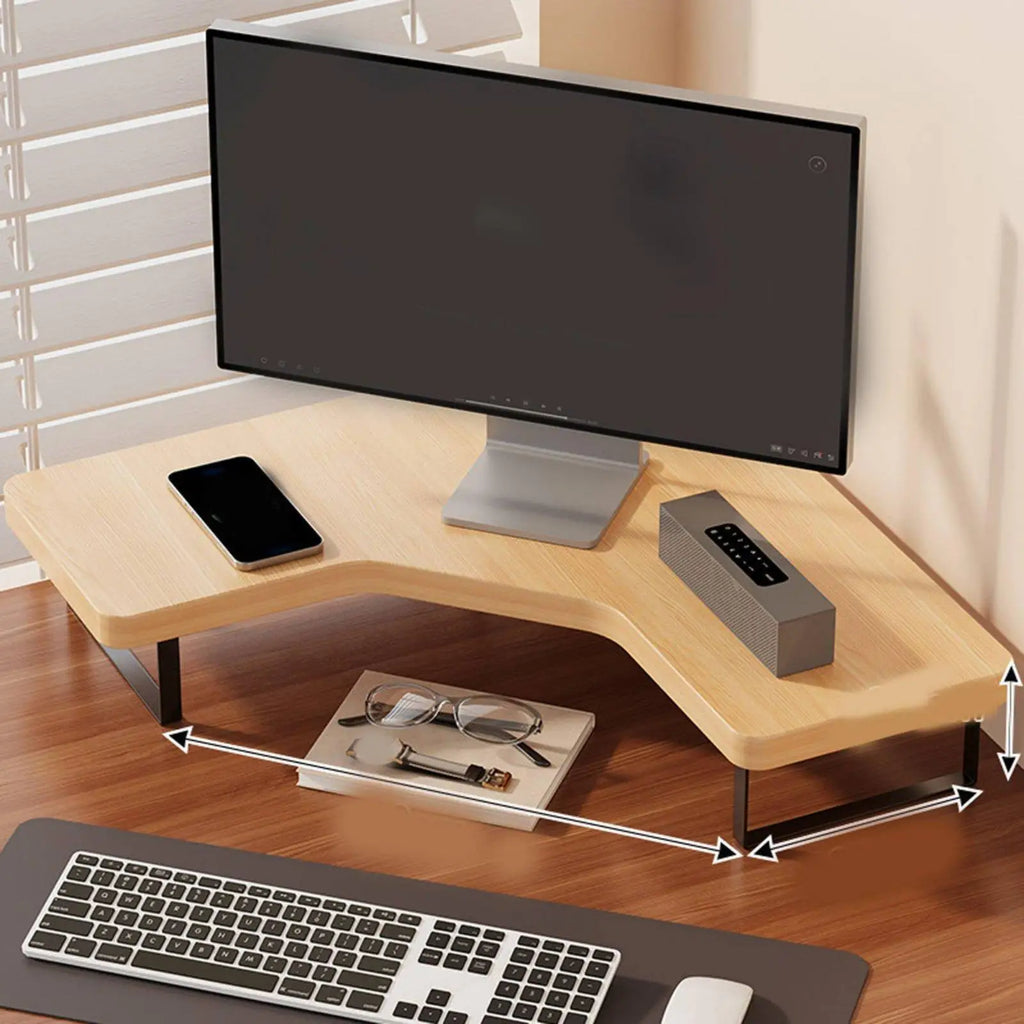 Deskoze Hjorne Corner Monitor Riser by Deskoze, view 4