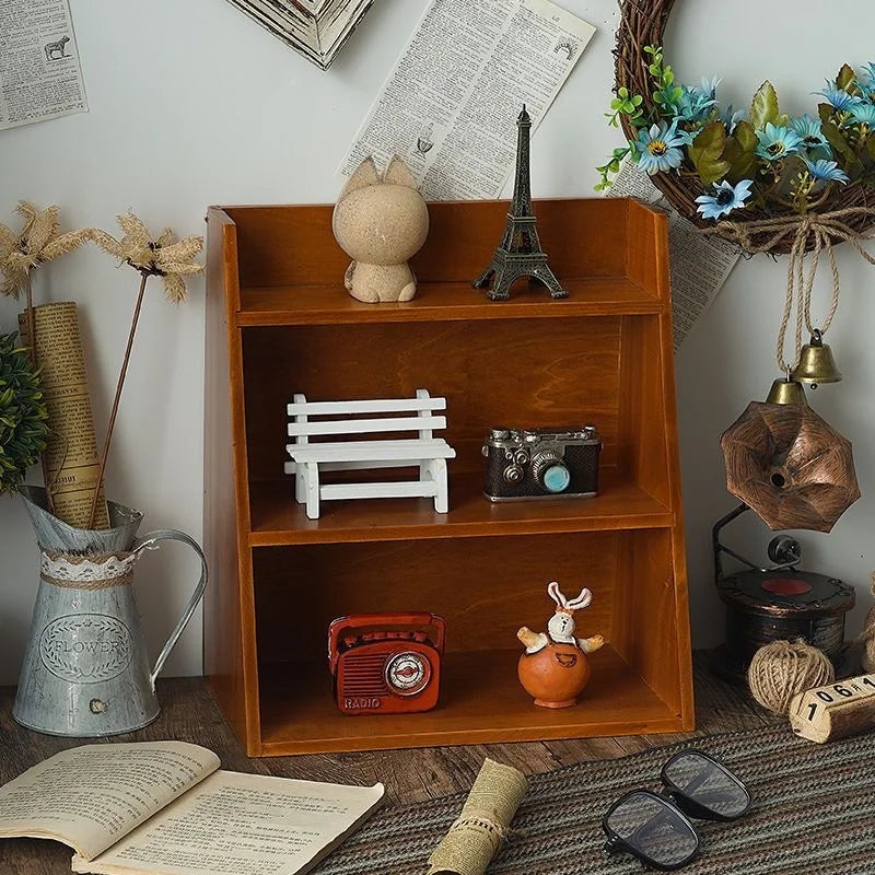 Deskoze Hylle Solid Wood Desktop Shelf by Deskoze, view 2