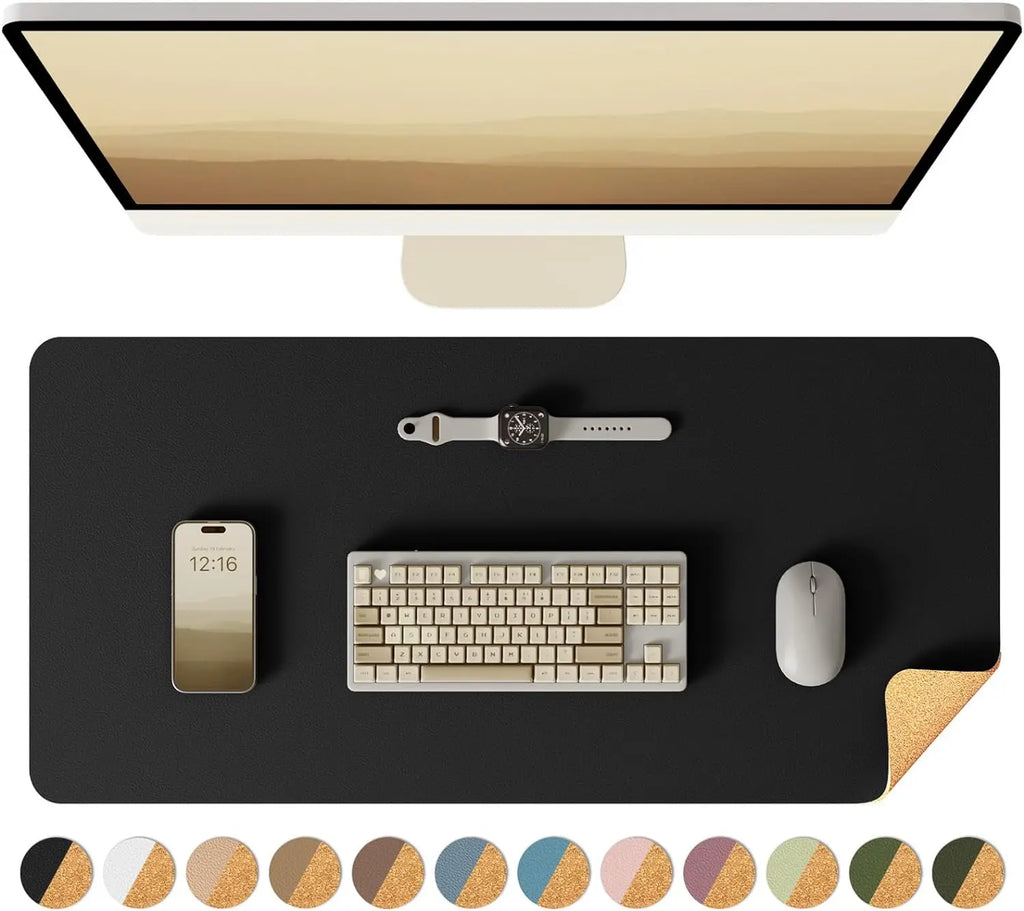 Deskoze Farge Two-Tone Reversible Desk Mat by Deskoze, view 4