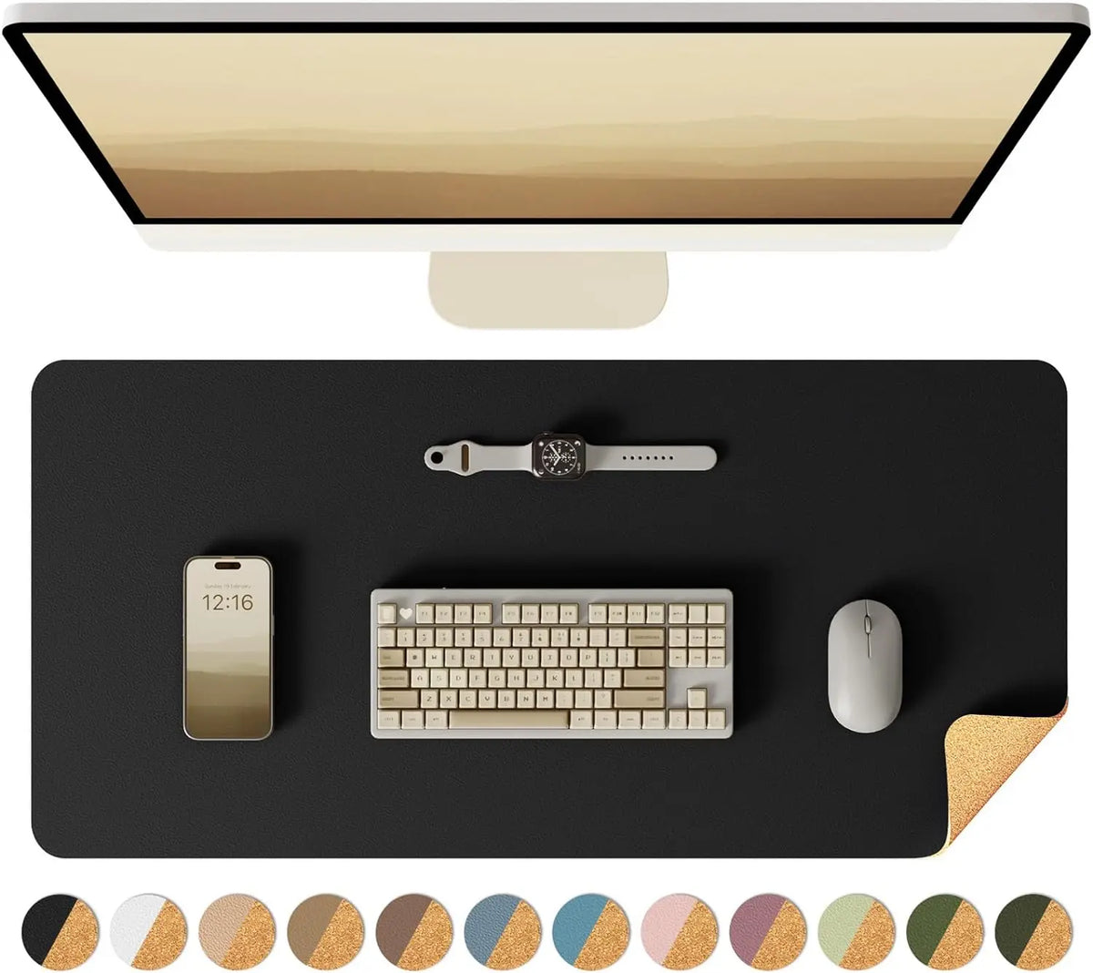 Deskoze Farge Two-Tone Reversible Desk Mat by Deskoze, view 4