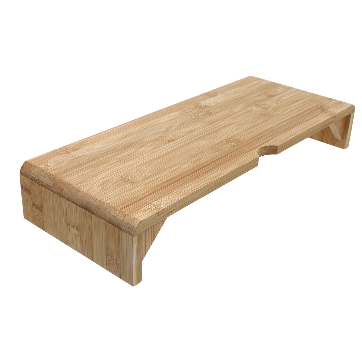 Deskoze Strand Bamboo Monitor Stand by Deskoze