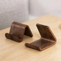 Deskoze Svai Bentwood Walnut Phone Stand by Deskoze